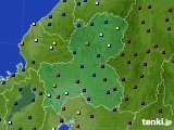 岐阜県のアメダス実況(日照時間)(2024年01月08日)