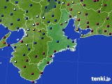 三重県のアメダス実況(日照時間)(2024年01月08日)