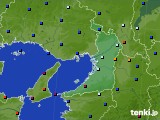 大阪府のアメダス実況(日照時間)(2024年01月08日)