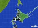 2024年01月09日の北海道地方のアメダス(降水量)