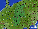 長野県のアメダス実況(日照時間)(2024年01月09日)