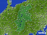 長野県のアメダス実況(風向・風速)(2024年01月09日)