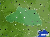 埼玉県のアメダス実況(気温)(2024年01月10日)