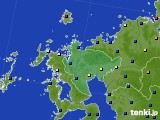 2024年01月12日の佐賀県のアメダス(日照時間)