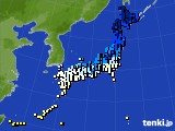 2024年01月15日のアメダス(気温)