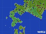 道南のアメダス実況(日照時間)(2024年01月16日)