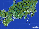 東海地方のアメダス実況(気温)(2024年01月16日)