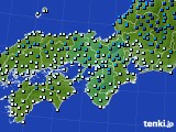 2024年01月16日の近畿地方のアメダス(気温)