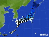 アメダス実況(気温)(2024年01月16日)