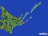 2024年01月17日の道東のアメダス(日照時間)