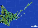 道東のアメダス実況(気温)(2024年01月17日)