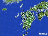 九州地方のアメダス実況(気温)(2024年01月20日)
