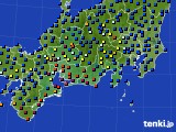 東海地方のアメダス実況(日照時間)(2024年01月21日)