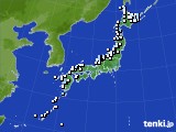 2024年01月23日のアメダス(降水量)