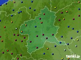 群馬県のアメダス実況(日照時間)(2024年01月23日)