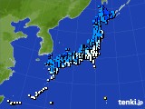 2024年01月23日のアメダス(気温)