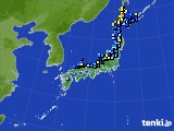 アメダス実況(積雪深)(2024年01月24日)