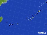 沖縄地方のアメダス実況(日照時間)(2024年01月24日)