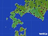 道南のアメダス実況(日照時間)(2024年01月24日)