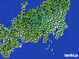 2024年01月26日の関東・甲信地方のアメダス(気温)