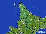 道北のアメダス実況(風向・風速)(2024年01月26日)