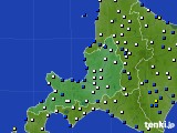 2024年01月26日の道央のアメダス(風向・風速)