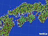 2024年01月27日の四国地方のアメダス(日照時間)