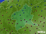 2024年01月27日の群馬県のアメダス(日照時間)