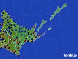 2024年01月27日の道東のアメダス(日照時間)