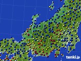 北陸地方のアメダス実況(日照時間)(2024年01月28日)