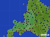 道央のアメダス実況(日照時間)(2024年01月28日)