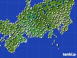 東海地方のアメダス実況(気温)(2024年01月29日)