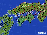 2024年01月30日の四国地方のアメダス(日照時間)