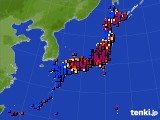 2024年01月30日のアメダス(日照時間)