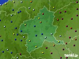 群馬県のアメダス実況(日照時間)(2024年01月31日)