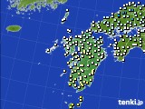 2024年01月31日の九州地方のアメダス(気温)