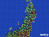東北地方のアメダス実況(日照時間)(2024年02月01日)