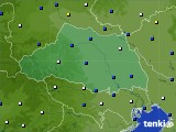 埼玉県のアメダス実況(風向・風速)(2024年02月01日)