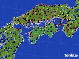 2024年02月02日の四国地方のアメダス(日照時間)