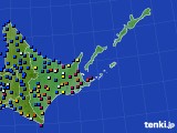 2024年02月02日の道東のアメダス(日照時間)