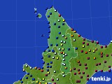2024年02月03日の道北のアメダス(日照時間)