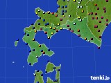 道南のアメダス実況(日照時間)(2024年02月03日)