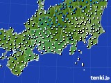 東海地方のアメダス実況(気温)(2024年02月03日)