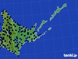 2024年02月03日の道東のアメダス(気温)