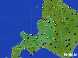 道央のアメダス実況(積雪深)(2024年02月04日)