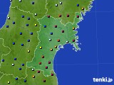 宮城県のアメダス実況(日照時間)(2024年02月04日)