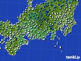 東海地方のアメダス実況(気温)(2024年02月04日)