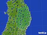 岩手県のアメダス実況(気温)(2024年02月04日)