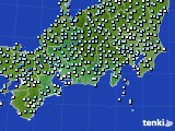 東海地方のアメダス実況(降水量)(2024年02月05日)