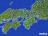 近畿地方のアメダス実況(降水量)(2024年02月05日)